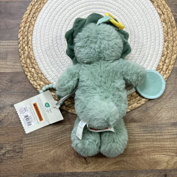 Cloud Island Green Triceratops Dinosaur Interactive Plush Baby Toy NEW w TAGS - Picture 3 of 4